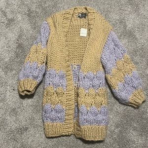 Knit chunky free people sweater